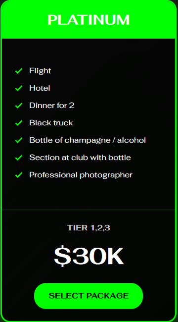 PLATINUM PACKAGE