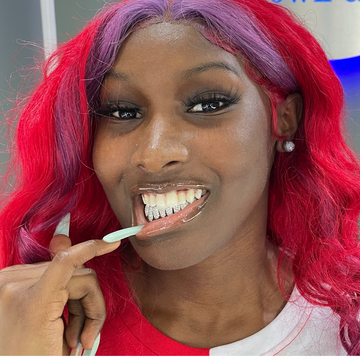 Atown Grillz "Pretty Red" Diamond Special