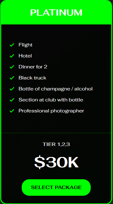 PLATINUM PACKAGE